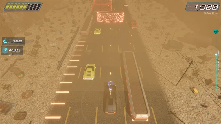 Lane Glitch Image