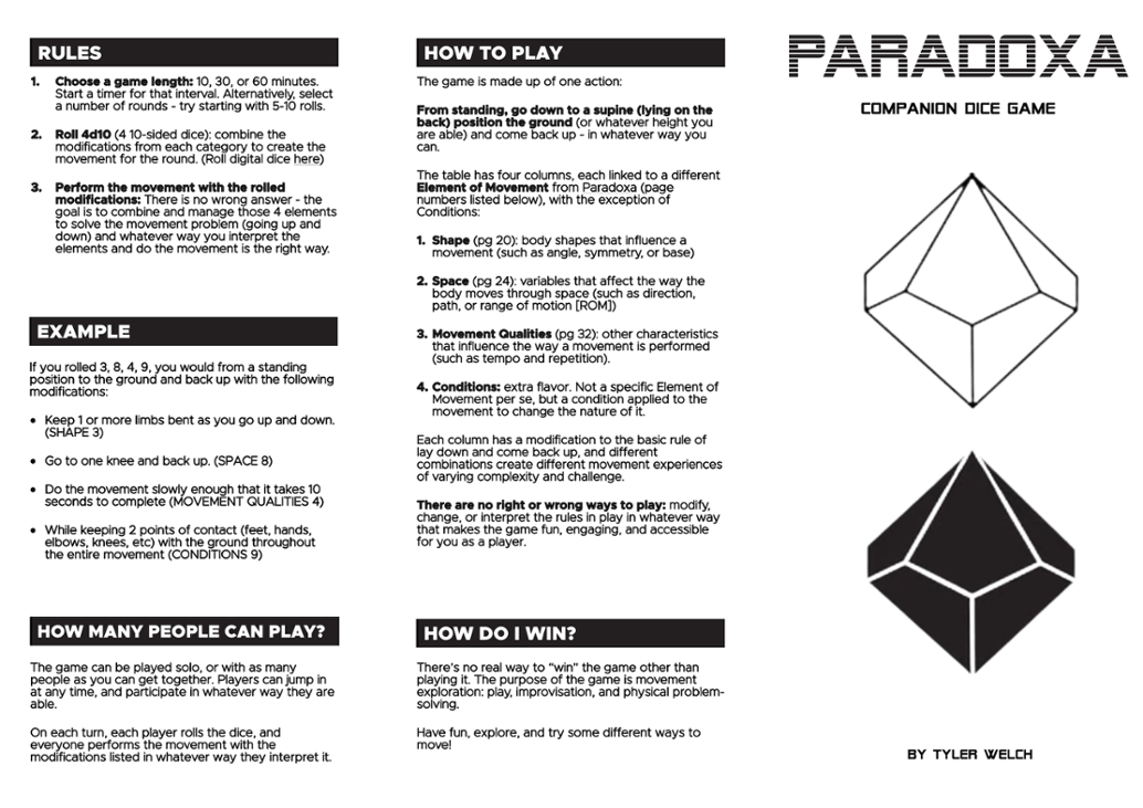 Games like PARADOXA Companion Dice Game