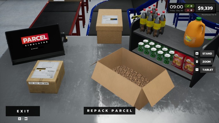 Parcel Simulator screenshot