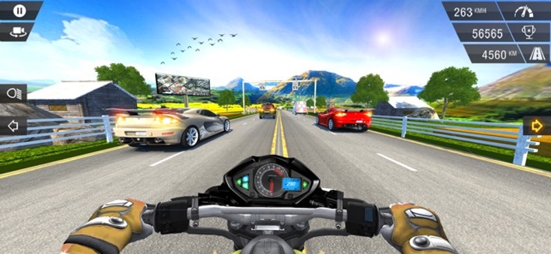 Racing In Moto screenshot