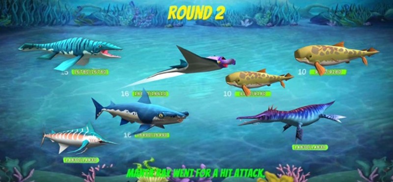 Sea Monster City - Battle Game screenshot