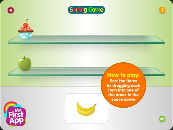 Sorting game for preschool kid screenshot