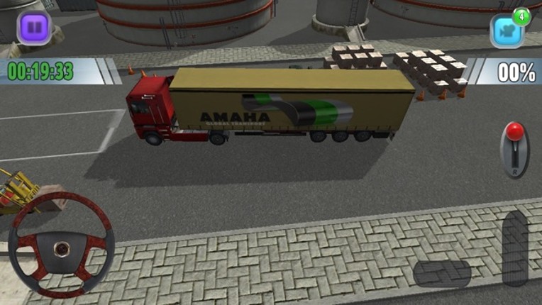 Truck Sim - Free 3D Parking Simulator Game screenshot