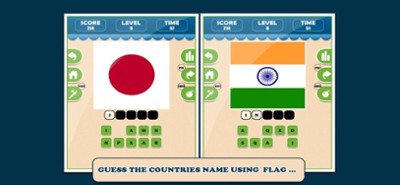 World Nation Flag Logo Quiz Image