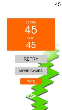 ZZ Reverse sprinter club arcade rock game for iPhone screenshot