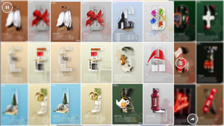 Aberiel 3D Christmas Picture Dictionary screenshot