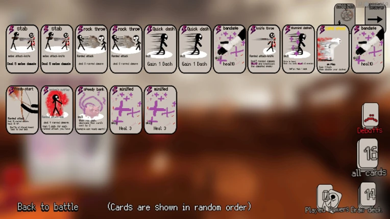Cards of Action screenshot