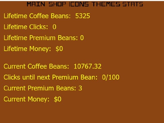 Clickable Coffee Shop screenshot