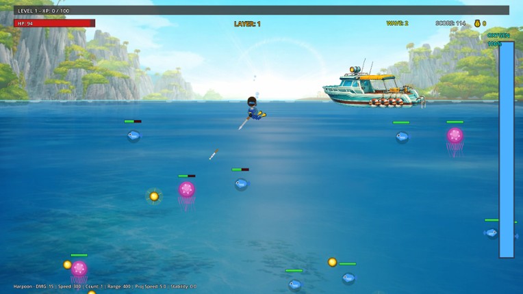 DEEP DIVER screenshot