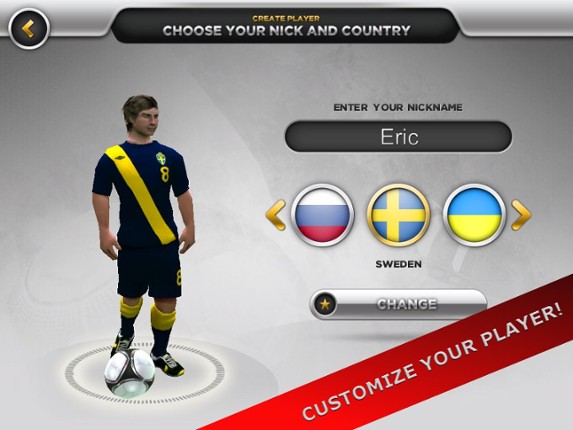 EuroGoal 2012 screenshot