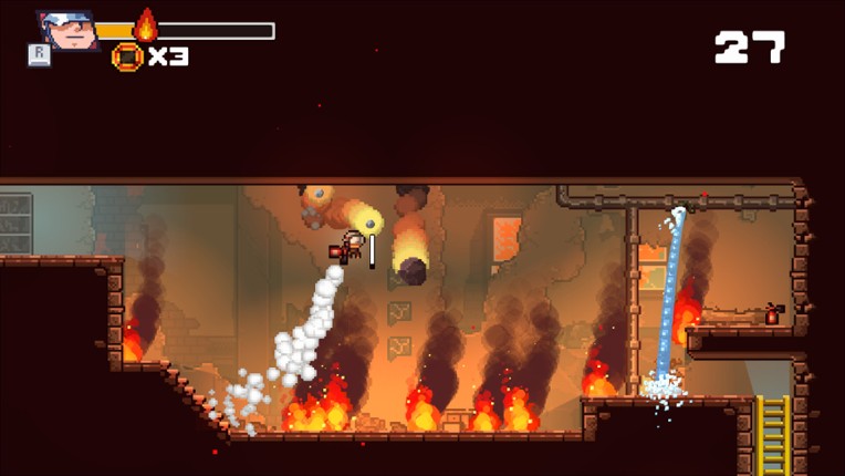 Fire Hero: Pixel Rescue screenshot