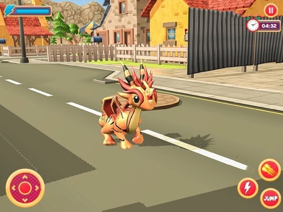 Flying Baby Dragon Pet Monster screenshot