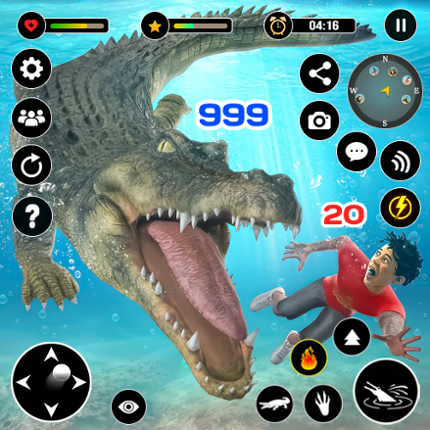 Animal Crocodile Attack Sim Image