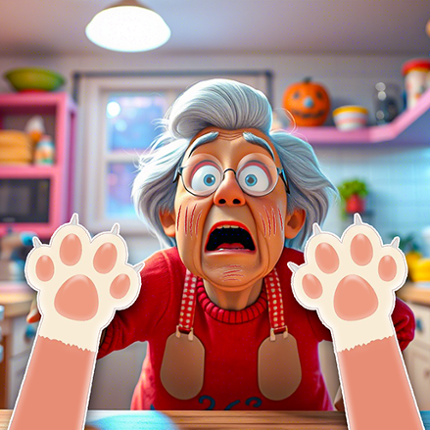 Bad Cat Sim: Prank Granny Image