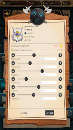 Europe 1784 Military strategy screenshot