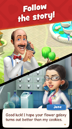 Gardenscapes screenshot