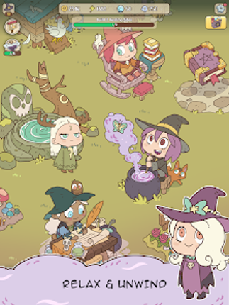 Potions & Spells: Idle Witches screenshot