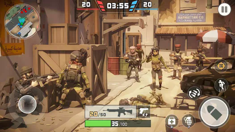 Blaze Strike: Pixel Fury FPS screenshot