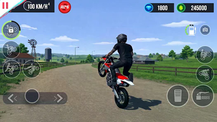 Wheelie Bike Challenge 3D screenshot