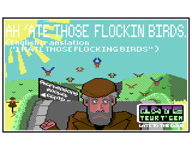 Ah 'Ate Those Flockin Birds Image