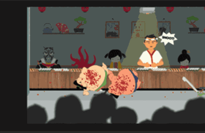 Brain Damage Sumo Gunfight Image