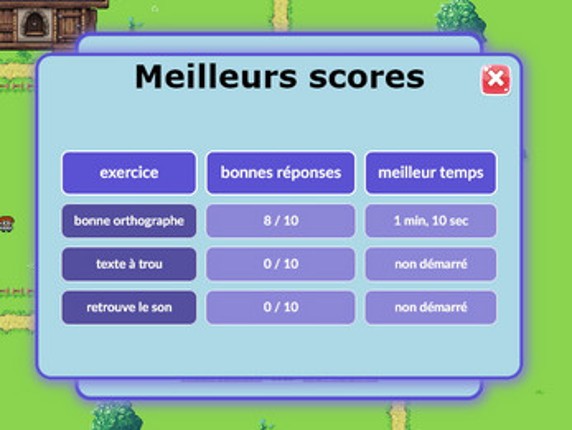 Bienvenue à Dyslexia screenshot