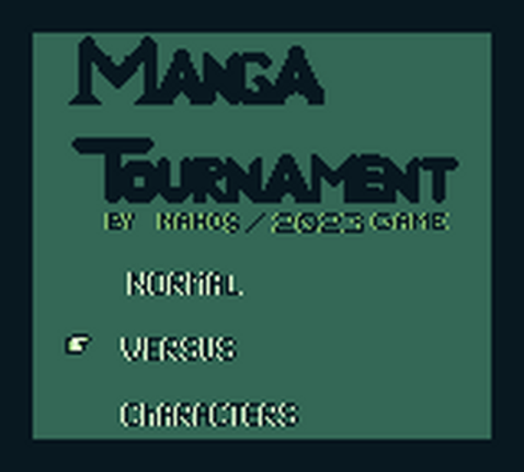Manga Tournament screenshot