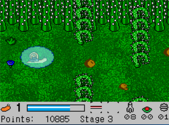 Snails vs Aliens screenshot