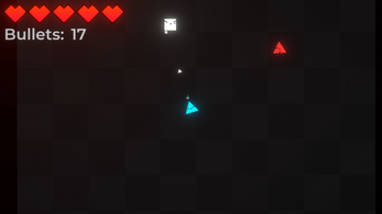 Triangle With A Face Image