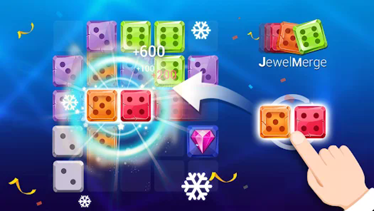 Jewel Story: Dice Merge Number screenshot
