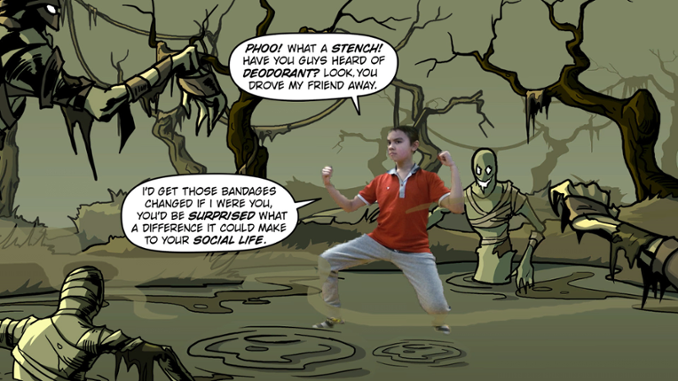 Kung-Fu for Kinect Image