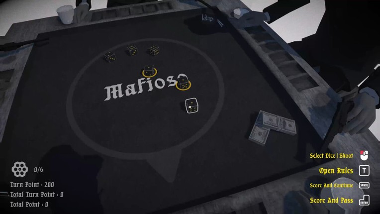 Mafioso's Dice screenshot