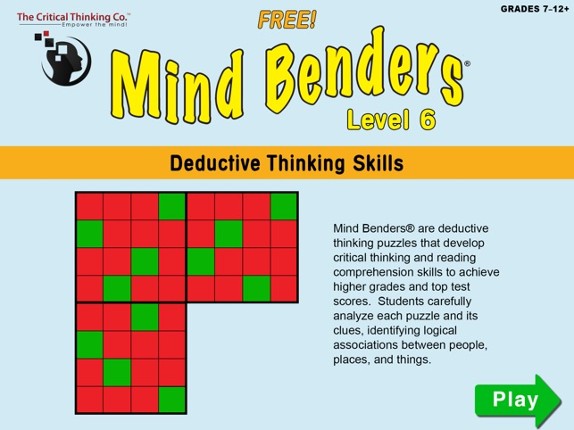 Mind Benders® Level 6 (Free) screenshot