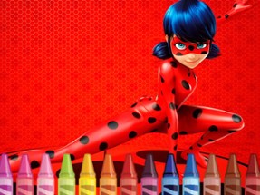 Miraculous Ladybug Coloring Image