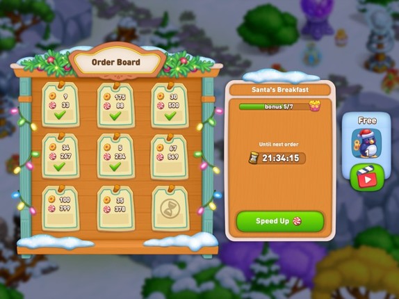 New Year Farm of Santa Claus screenshot