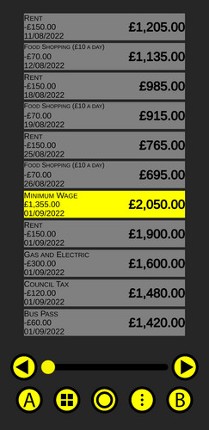 Payment Projector screenshot