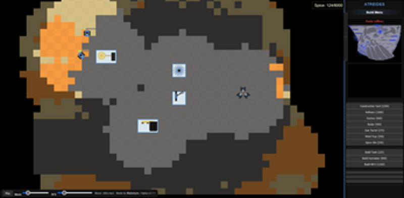 Pixel Dune - RTS screenshot