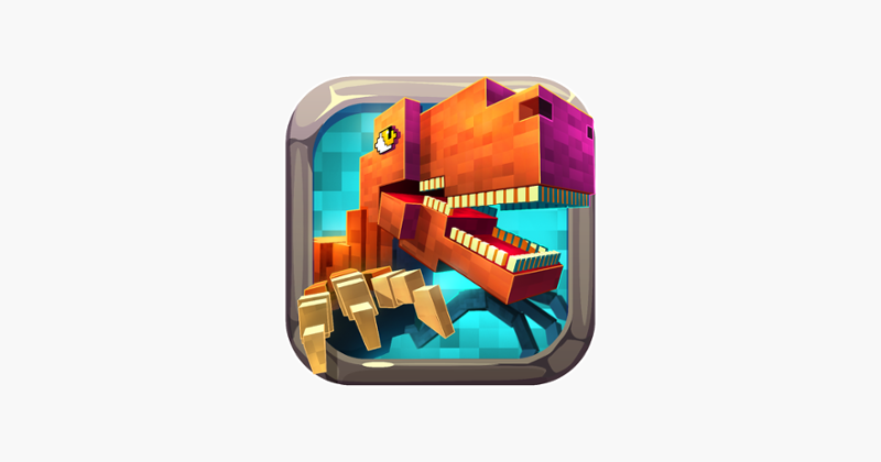 Wild Dino-saur Hunt-ing Survival Pixel Game Cover