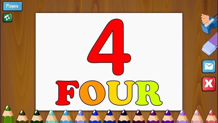 ABC 123 Kids Coloring Book - Alphabet &amp; Numbers screenshot