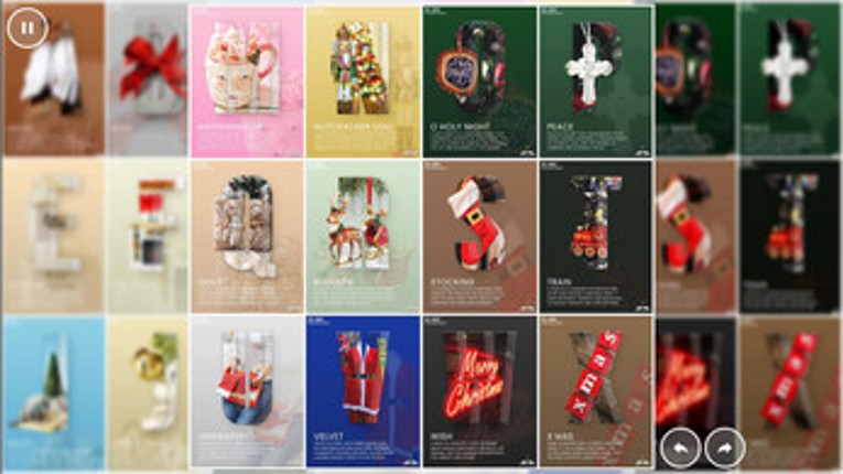 Aberiel 3D Christmas Picture Dictionary Image