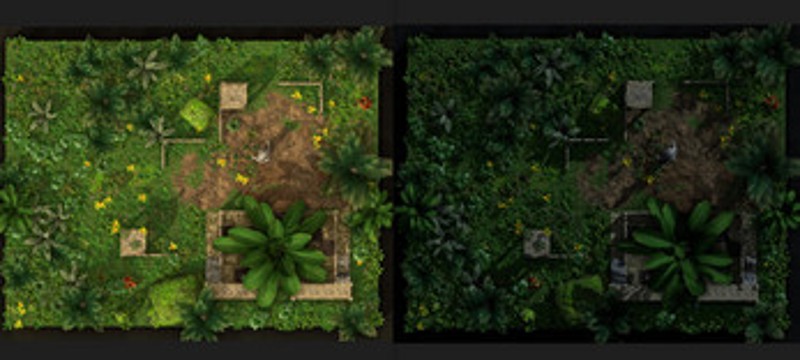 Battle Maps: Jungle Maps 01 for DnD PF2E & other TTRPGs screenshot