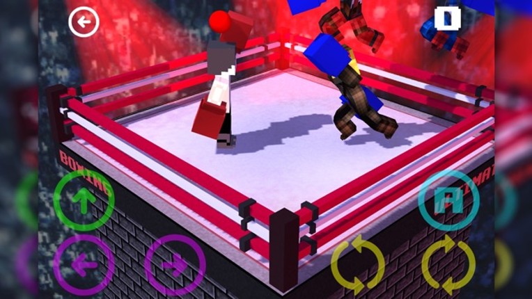 Blocky Boxing Match 3D - Endless Hunter Survival Craft Game (Free Edition) Image