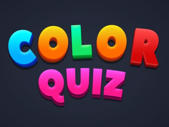 Color Quiz Game Cover