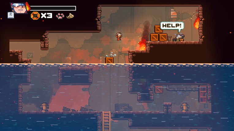Fire Hero: Pixel Rescue screenshot
