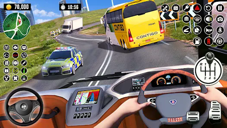 Bus Driving School : Bus Games screenshot