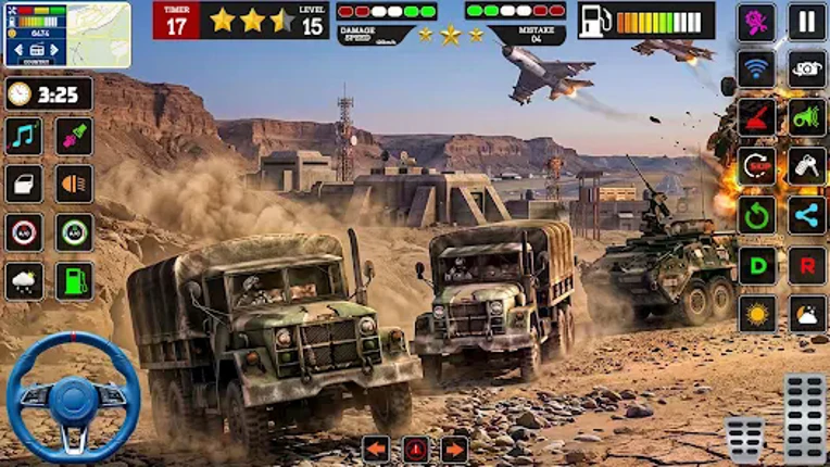 Army Truck Game Simulator 3D Image
