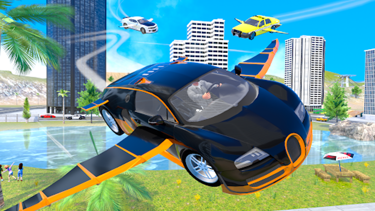 Flying Car Transport Simulator screenshot