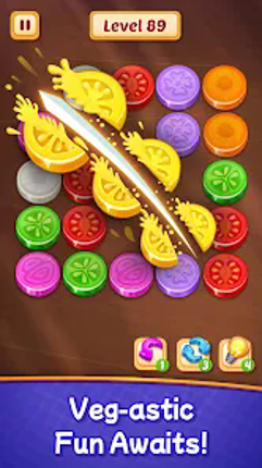 Veggies Cut: Logic Puzzle Game screenshot