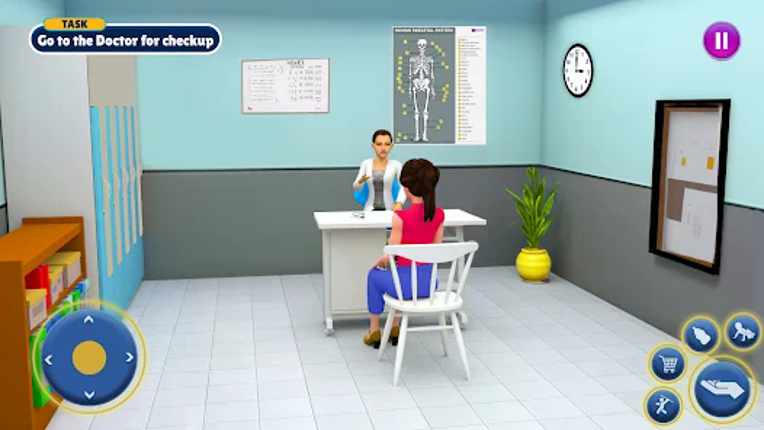 Twins Mother Simulator Game 3D Image
