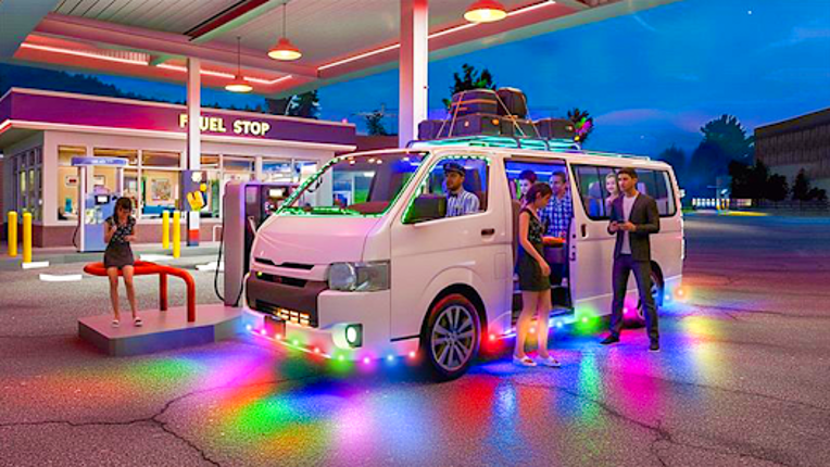 City Van Simulator: Coach Game screenshot